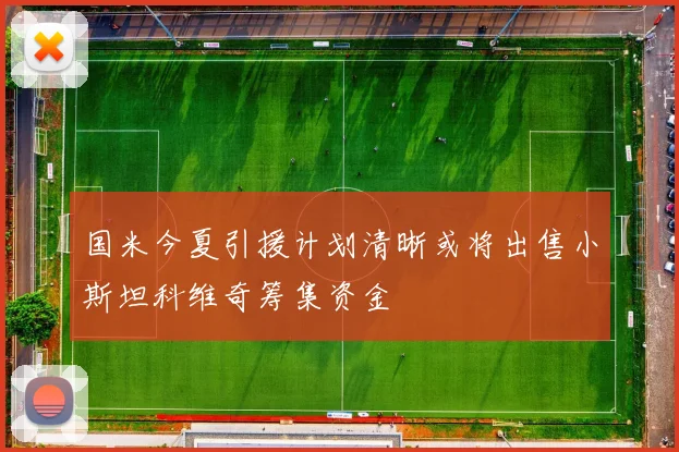 国米今夏引援计划清晰或将出售小斯坦科维奇筹集资金